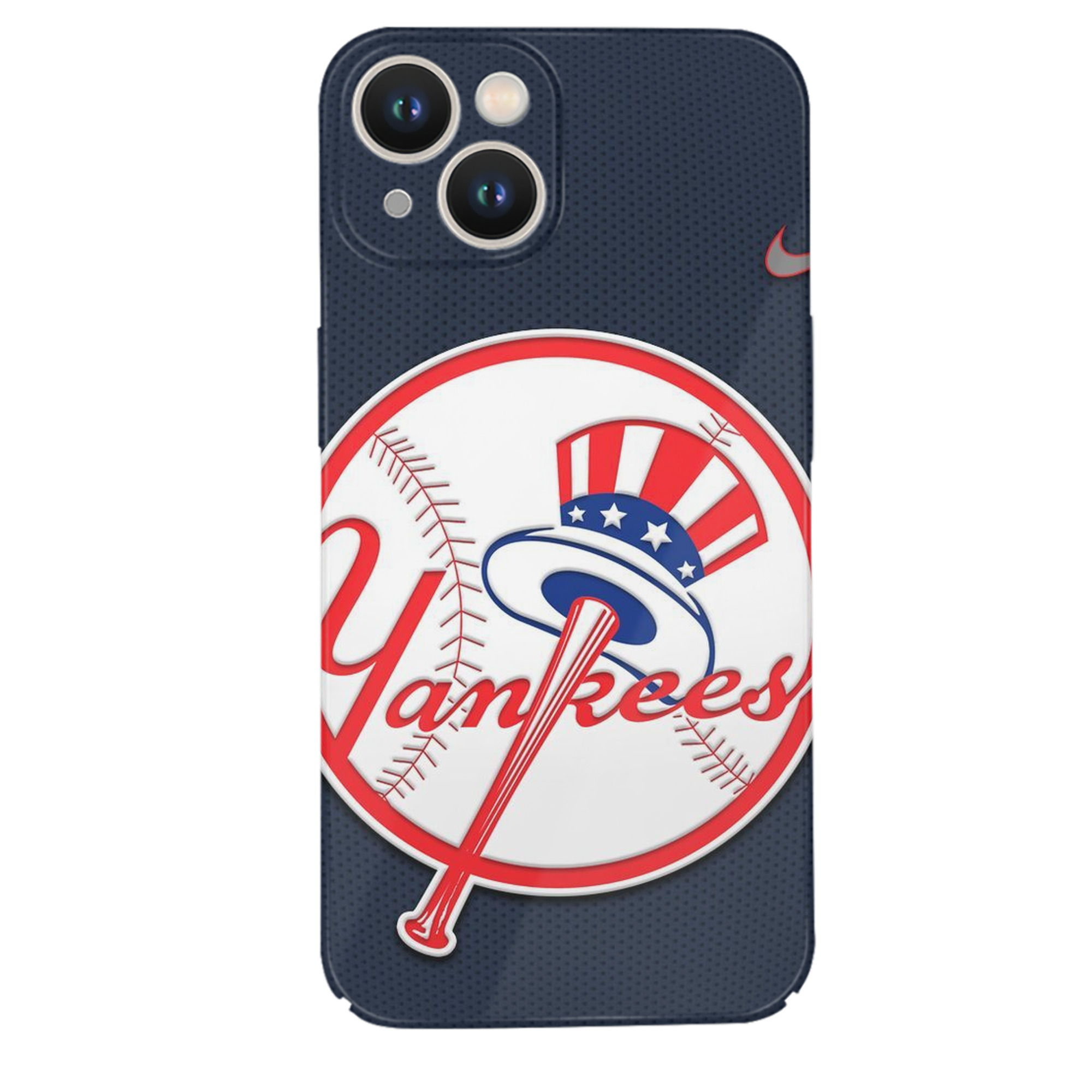 New York Yankees 208 IPhone 14 Series Full-Cover Hard Case – Shockproof With Raised Camera Protection – Precise Cutouts, Wireless Charging Compatible – Durable, Anti-Yellowing, Easy To Clean
